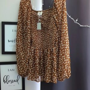 Cute fall top!